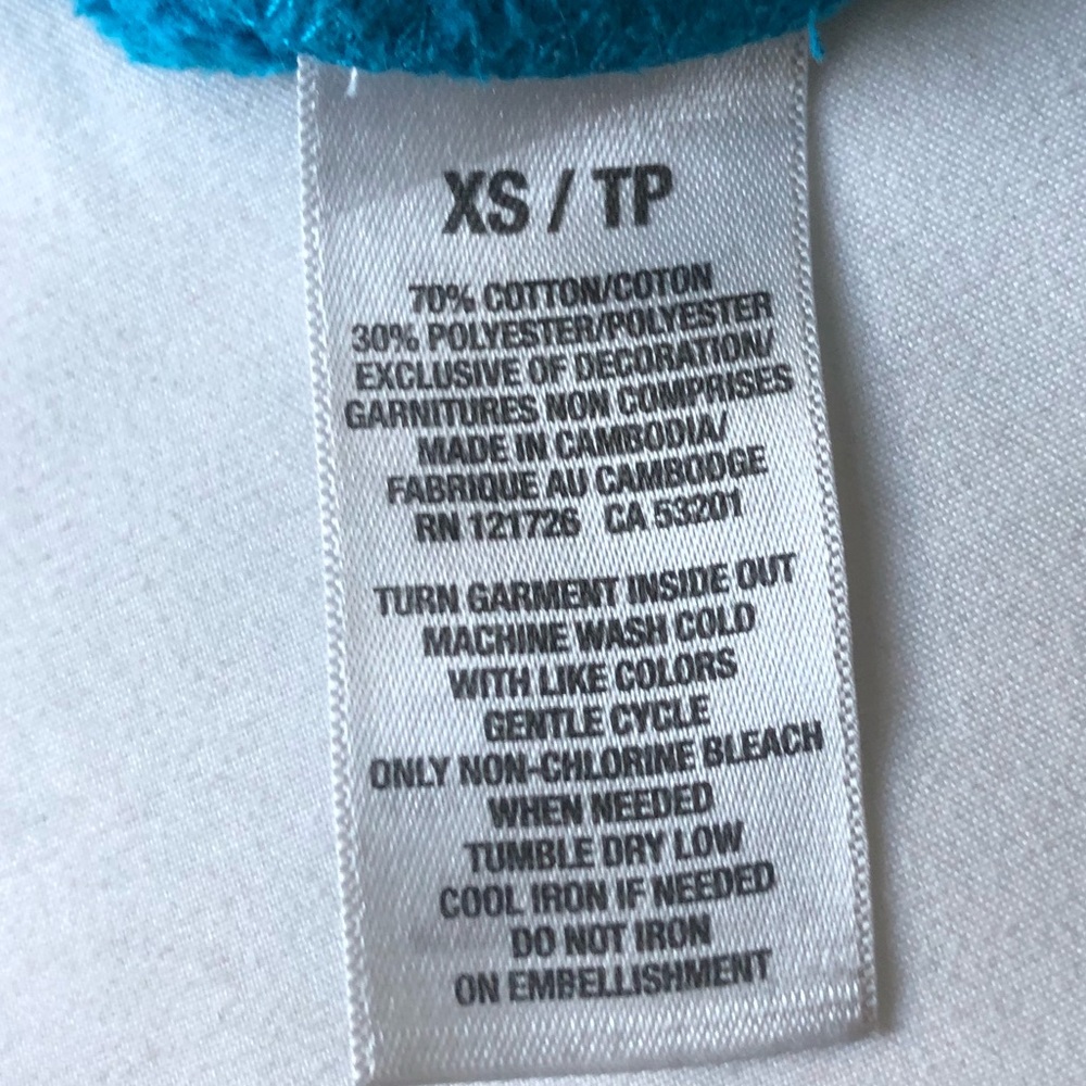 Aeropostale turquoise sweat pants - Picture 4 of 4